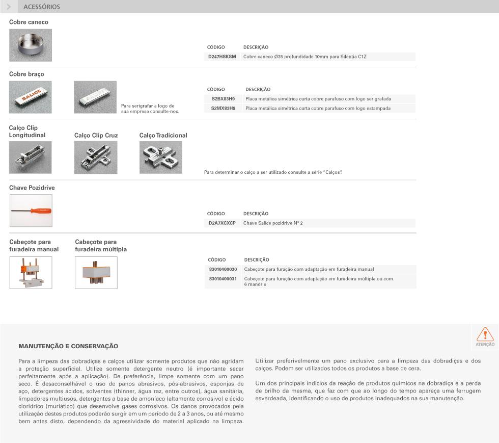 SÉRIE 100 - 105° PERFIL METÁLICO