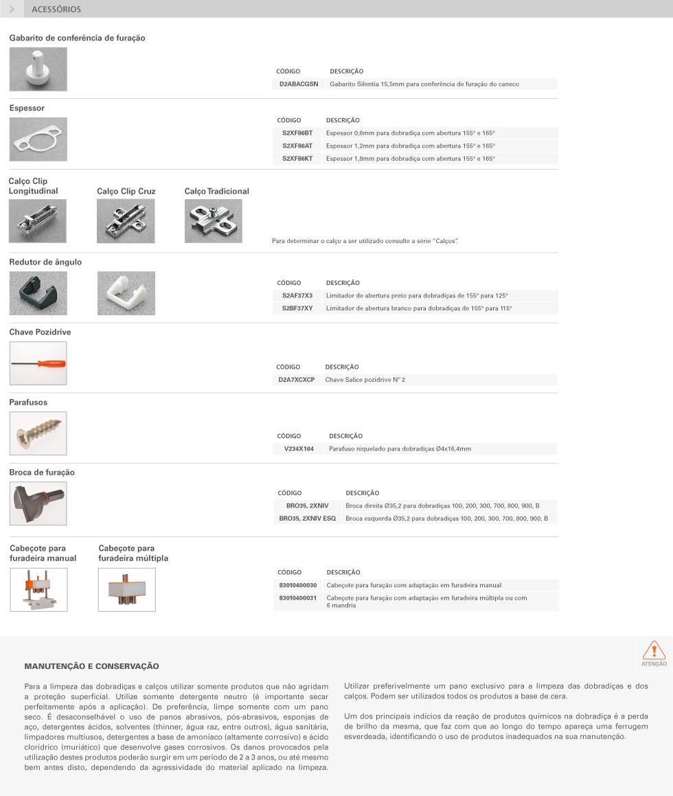 SÉRIE 200 - 155° GRANDES ESPESSURAS