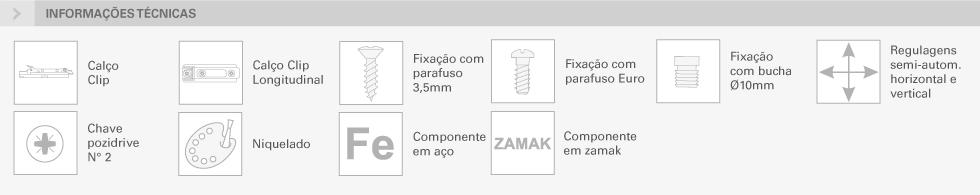 CLIP LONGITUDINAL
