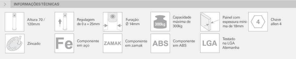 LATERAL OCULTO - 306 - H70/120