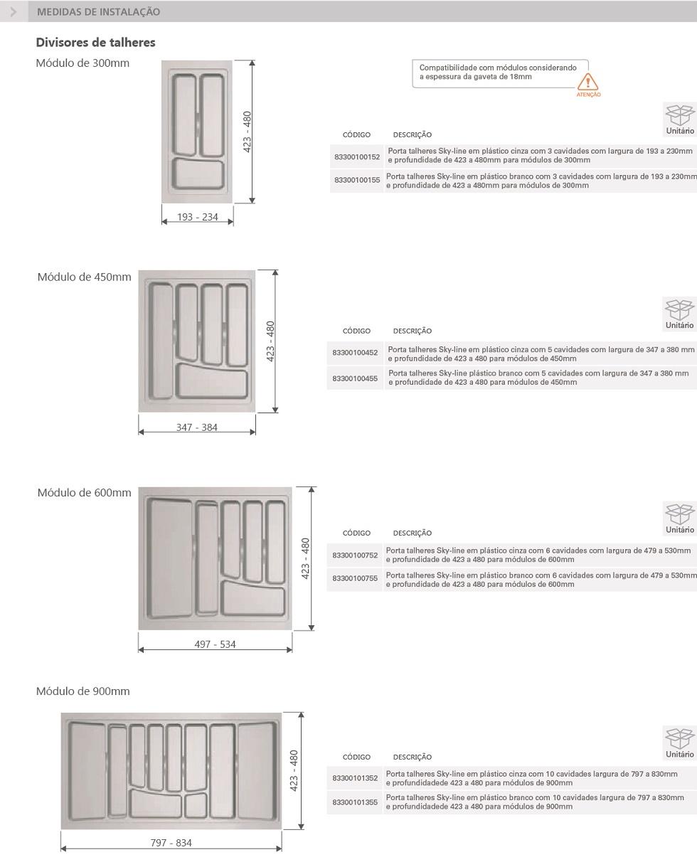 PORTA TALHERES